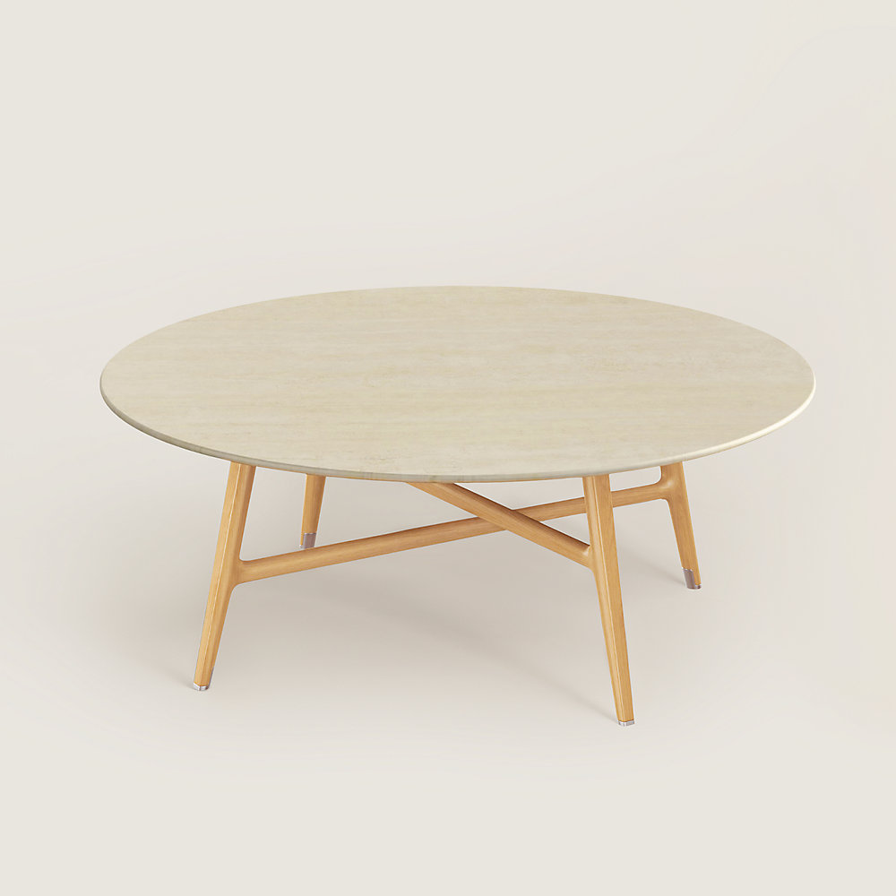 Les Necessaires d'Hermès satellite coffee table, medium model